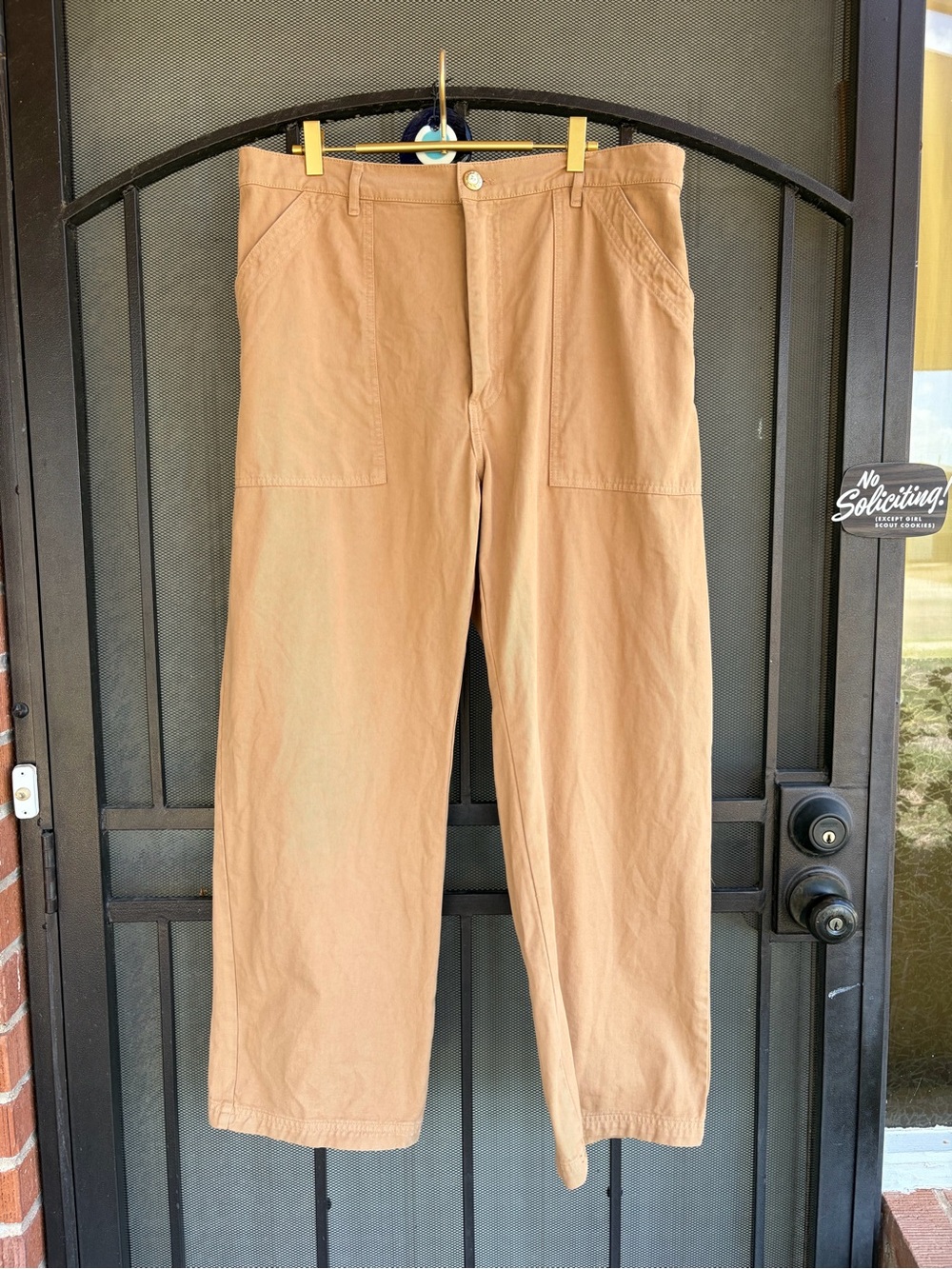 Big bud press work pants in khaki- XL